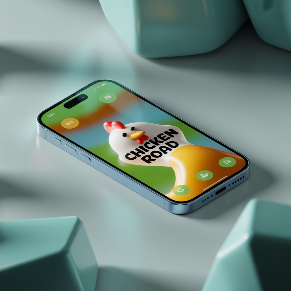 Chicken Road App Mockup